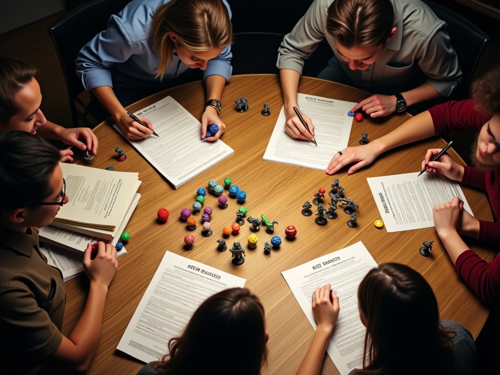 Proces tworzenia postaci D&D