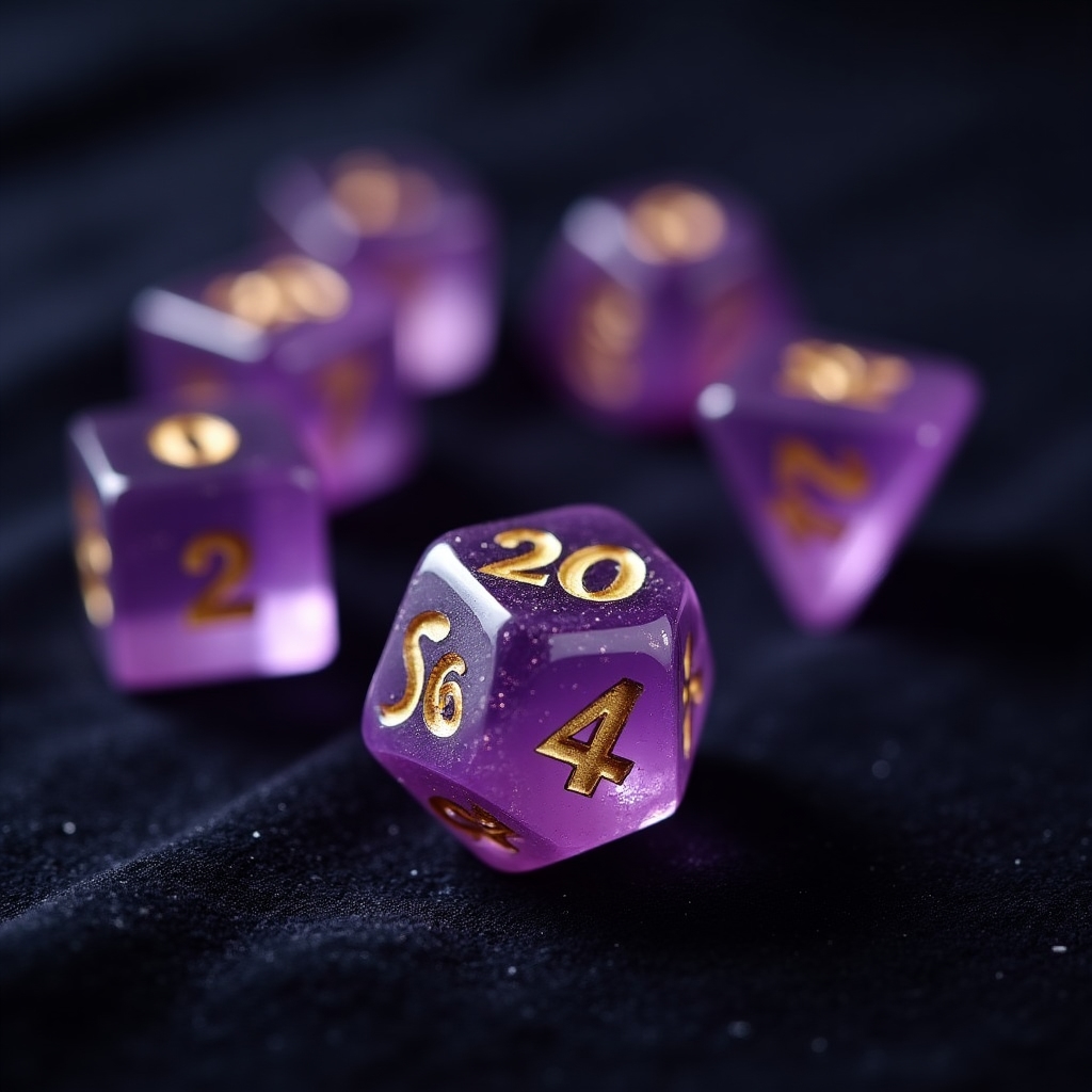 Zestaw kości do gry D&D